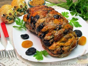 А на горячее у нас восторг!
МЯСНАЯ "ГАРМОШКА" В МЕДОВОЙ ГЛАЗУРИ