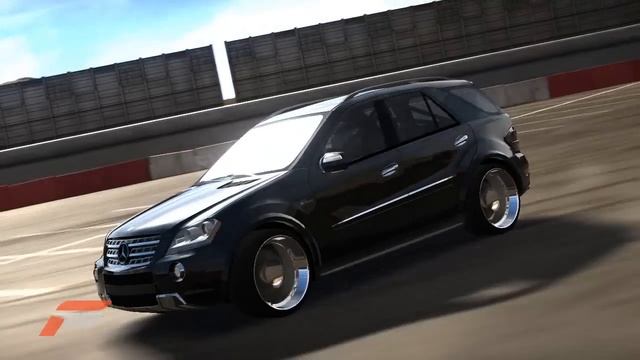 Forza 3 Mercedes ML63 AMG Drift Part 1 смотреть онлайн