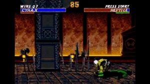 Ultimate Mortal Kombat Trilogy (Genesis) - Longplay as MK3 Cyrax