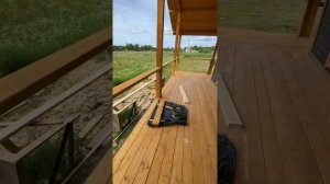 ?Как сделать дешевую террасу к каркасному дому своими руками