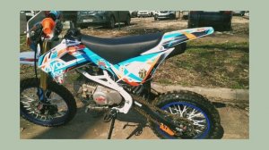 Краткие обзор на питбайк Kayo Basic 125 17/14 (2019)