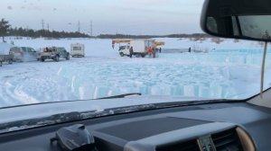Лед для ледяного городка на новый 2022  год