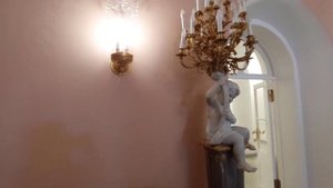 Прогулки по Москве.Эскурсия в Петровский Путевой дворец.Часть 2.По первому этажу. Парадная лестница