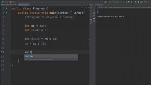 Reverse number program in Java - Explained in 3 minutes