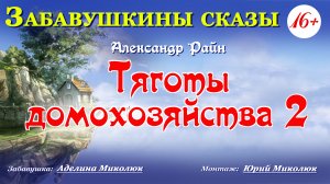 Александр Райн "ТЯГОТЫ ДОМОХОЗЯЙСТВА - 2" Читает Аделина Миколюк. Возрастная категория: 16+