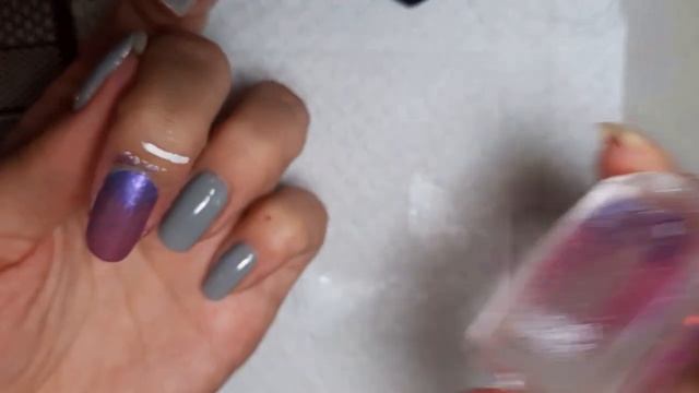Градиент пигментами/обычный лак смотреть онлайн