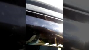 Попытка установки вставных ветровиков (дифлекторов)  ДЭО  ЛАНОС СЕНС DAEWOO Lanos SENS