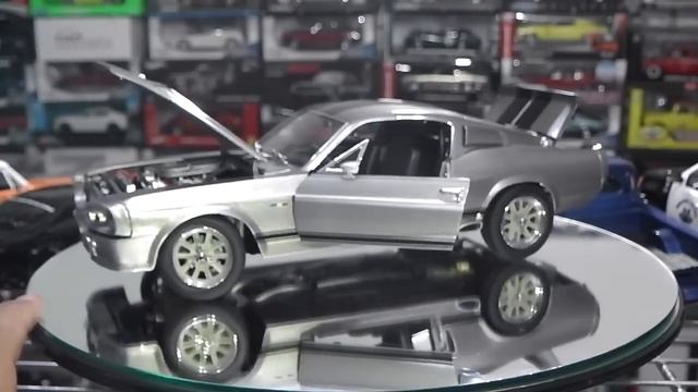 Revisión / 1:18 Ford Mustang Custom 1967 Eleanor "60 Segundos", de Greenlight. смотреть онлайн