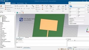 Создание патч антенны в CST STUDIO SUITE. Лекция