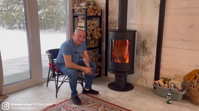 Отопление дровами каркасной дачи 70м². Печь АСТОВ R1 — особенности эксплуатации смотреть онлайн