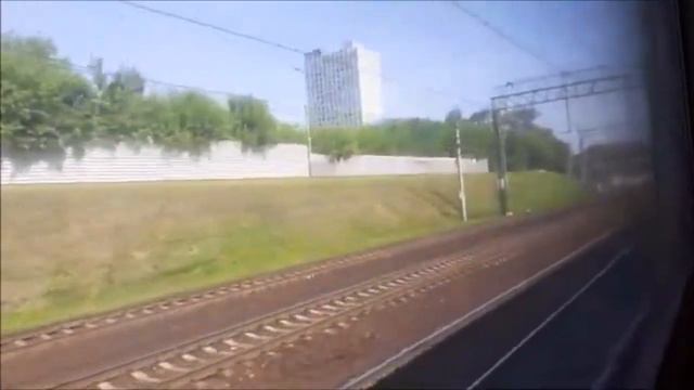 От Ярославского Вокзала до Лосиноостровской на ЭД2Т-0039 смотреть онлайн