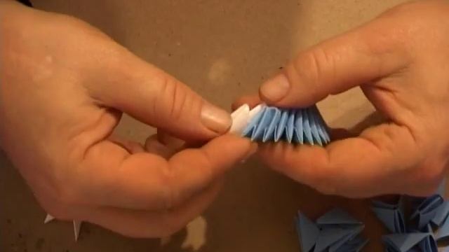 Модульное оригами. Рамочка для фото. (3D origami) смотреть онлайн