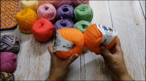 №259 Новая пряжа для носочков и квадратиков💐 Карачаевский акрил и артисан💐 Болталочка💐