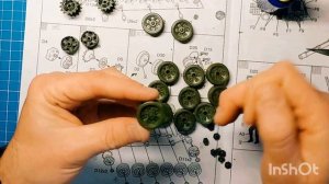 Сборка модели танка Т-72б от Звезды в масштабе 1:35. Assembling model of tank T-72 from Zvezda