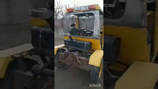 самодельный трактор из УАЗ смотреть онлайн