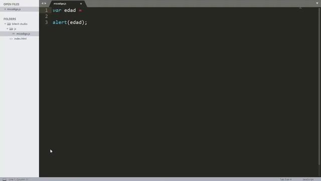 Curso: JavaScript - Variables
