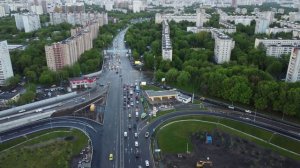 Развязка Осташковской улицы и МКАД, 28.05.2022, реконструкция.