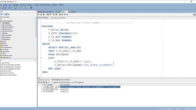Como subir fotos a una bbdd oracle utilizando BFILE смотреть онлайн