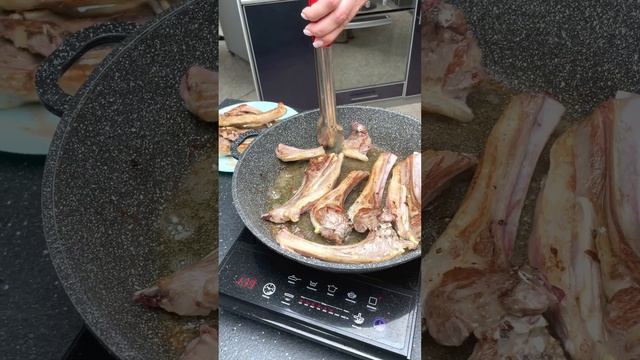 Жарим пистолетики на сковороде