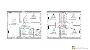 Теплопотери и подбор радиаторов