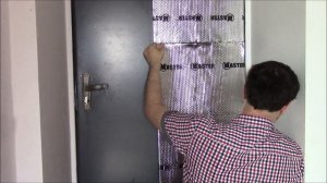 Шумоизоляция двери за 1 тысячу рублей. Бюджетная шумка.