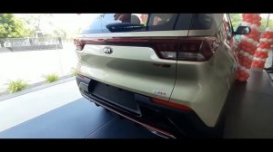 Kia Sonet GTX+ Gold Color Walkaround and Review | Kia Sonet Top Model | Kia Sonet On road Price