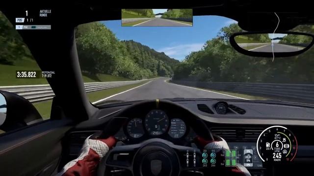 Nordschleife Porsche 911 GT3 Rs Road B смотреть онлайн