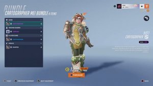 NEW OVERWATCH 2 SKINS | EPIC CARTOGRAPHER MEI + LEGENDARY KIRIKO/PHARAH SKINS