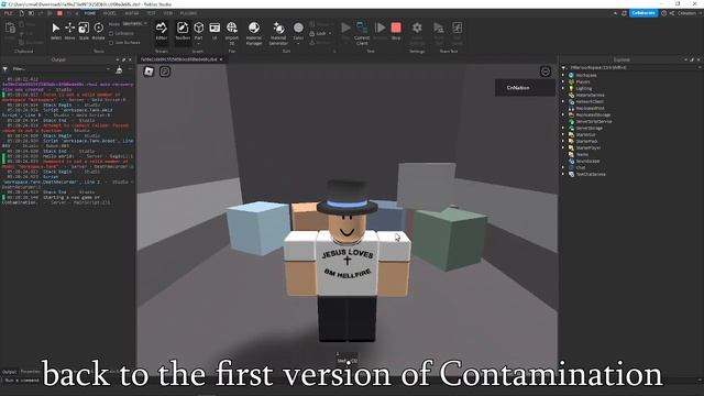 exploring old versions of old uncopylocked games [Roblox] смотреть онлайн