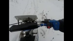 УШОЛ ОТ ДПС ПО СНЕГУ