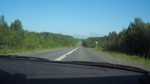 Дорога Киров-Пермь. За Омутнинском