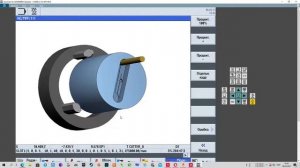 Фрезерование приводным инструментом. Sinumeric. SinuTrain