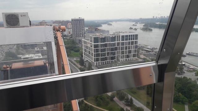 г. Новосибирск, Россия, Колесо обозрения на Набережной (