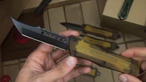 Реплика ножа Microtech Troodon Ultem Magnacut - обзор!