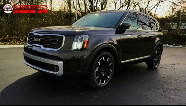 Kia Telluride 2023 г.в.(Интерьер и экстерьер) Обзор Корейского внедорожника.