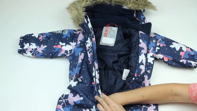 Зимний комбинезон для девочек Reima, арт. 510300 смотреть онлайн