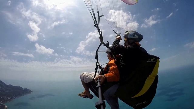 Ласпи полёт на параплане. Крым смотреть онлайн