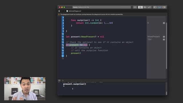 (2020) Swift Tutorial for Beginners: Lesson 13 Optionals