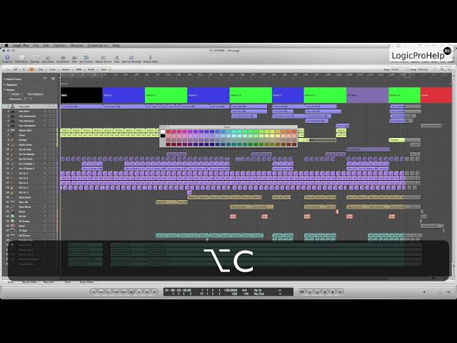 Logic Pro 9. Аранжировка. Урок 7 [Logic Pro Help]