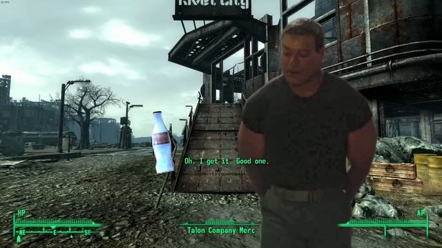 Using Chinese Stealth Armor in Fallout 3 vs New Vegas смотреть онлайн