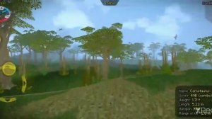 охота на карнотавра в игре Carnivores: Dinosaur Hunter HD