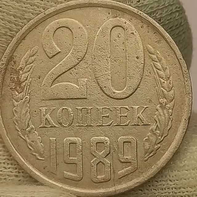 20 копеек 1989 года.