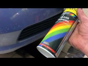 Приус 20  бампер под лак