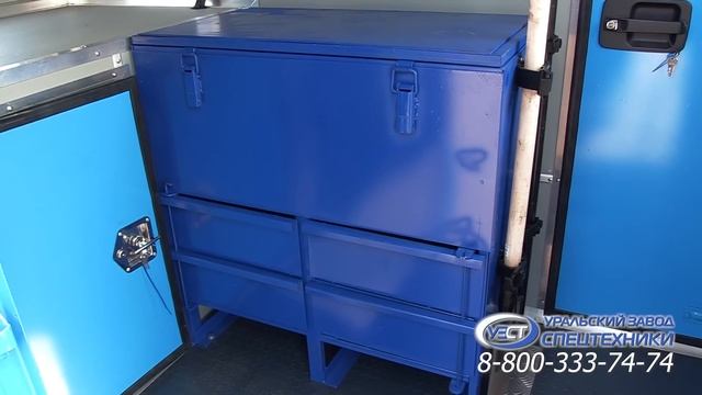 Транспортно-бытовая машина Урал 4320-1112-61Е5 производства Уральского Завода Спецтехники смотреть онлайн