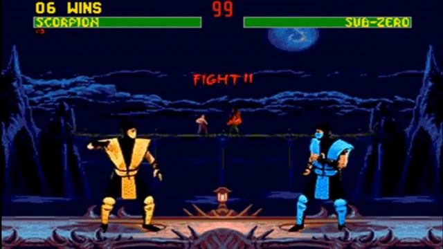 Mortal Kombat 2 (SEGA) прохождение за Скорпиона смотреть онлайн