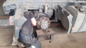 Scania 113  замена редуктора