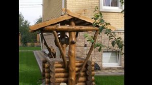 Как красиво оформить колодец на даче своими руками ?