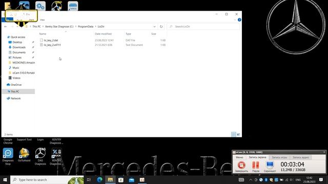 Installation and Setup Xentry OpenShell XDOS for Mercedes-Benz Star SD Connect C4, C5, C6