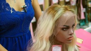 Парик на сетке натуральный. ВОЛОСЫ BABY HAIR!