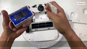 360 Robot Vacuum Cleaner S5/S7 - Replacing the Battery